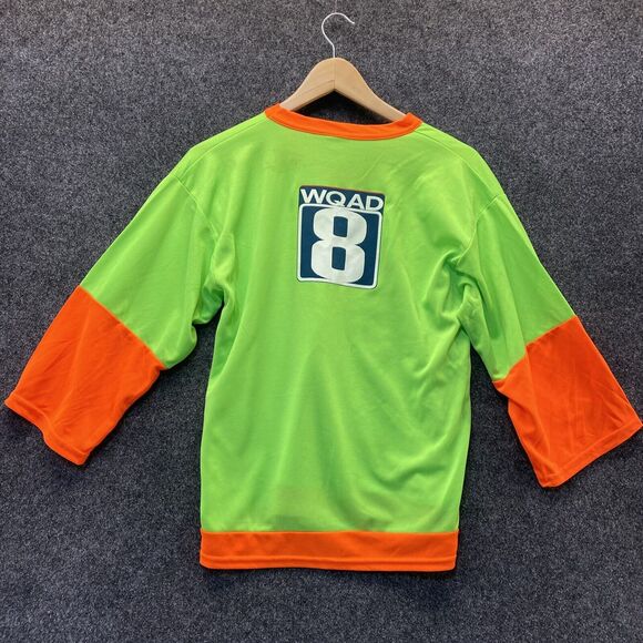 Quad City Mallards Hockey Jersey Minor League Green Retro - Picture 2 of 10